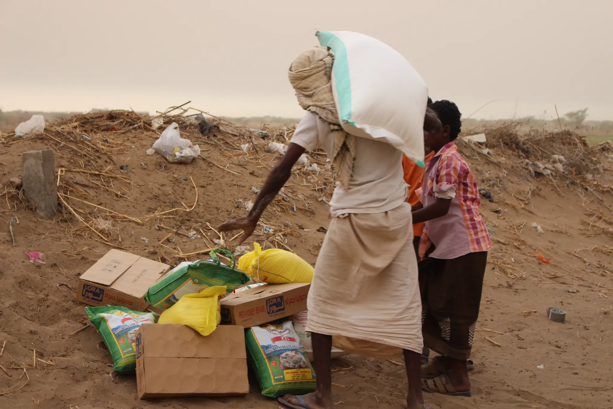 الحقائب الغذائية الرمضانية